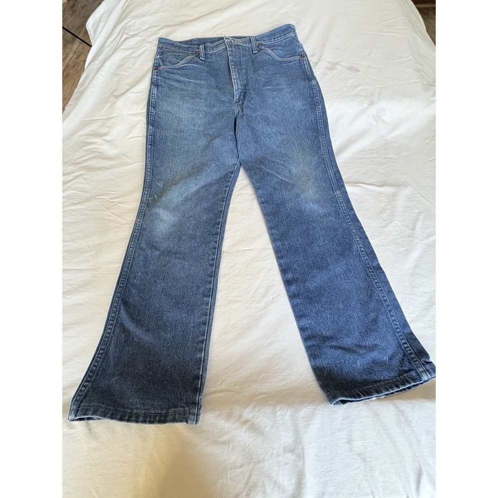 Wrangler Jeans Mens 36x30 Blue 936DEN Slim Cowboy Straight Dark Wash Rodeo